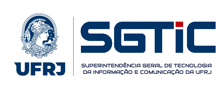 Logo da Superintendência Geral de Tecnologia da Informação e Comunicação da UFRJ